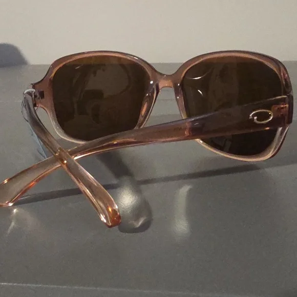 OSCAR by OSCAR DE LA RENTA NWT Translucent Frame Polarized Sunglasses - Picture 12 of 12